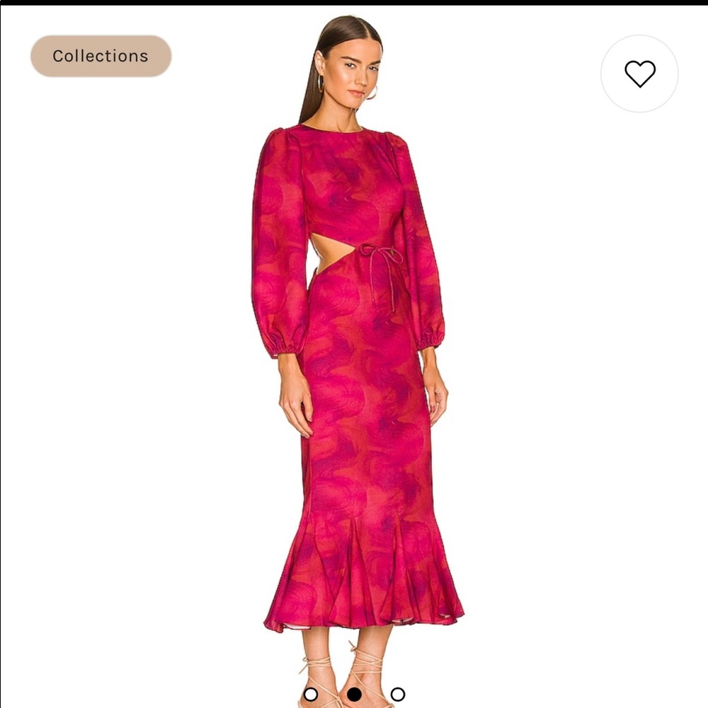 RHODE Chiara Dress is Lover’s Lane Red.